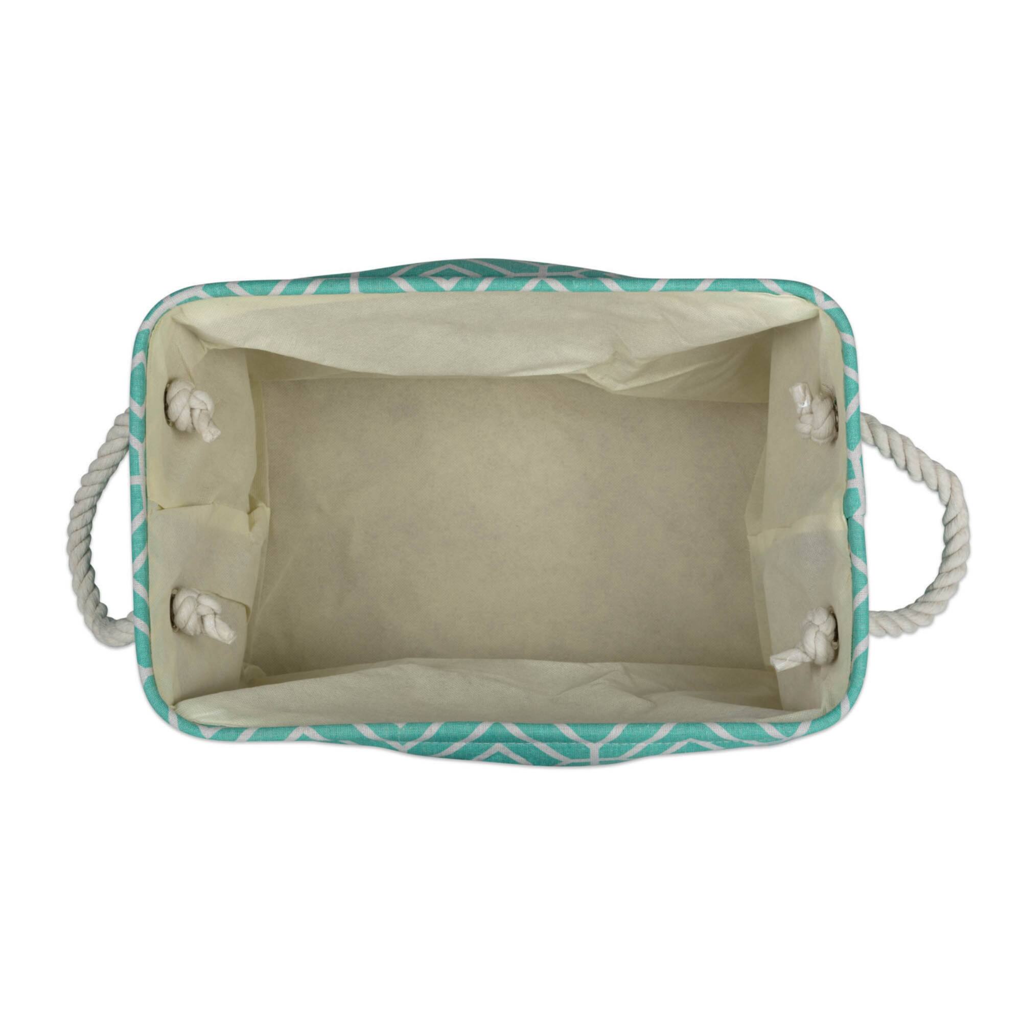 DII® Medium Stained Glass Print Rectangular Bin